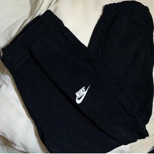 Nike Pants - Black Cropped Nike sweats Nike Pants - Black Cropped Nike sweats